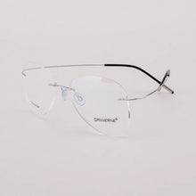 Load image into Gallery viewer, BCLEAR Titanium Alloy Glasses Frame Men   Women Rimless Prescription Pilot Eyeglasses Myopia Optical European Eyewear