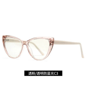 BEGREAT Frames TR Computer Eyeglasses Anti Blue Light Glasses Gaming Goggles Eyewear Women Eyeglasses  Cat Eye