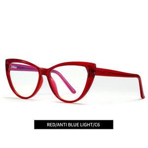 BEGREAT Frames TR Computer Eyeglasses Anti Blue Light Glasses Gaming Goggles Eyewear Women Eyeglasses  Cat Eye