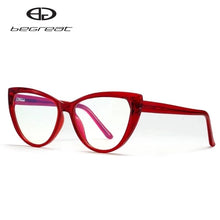 Load image into Gallery viewer, BEGREAT Frames TR Computer Eyeglasses Anti Blue Light Glasses Gaming Goggles Eyewear Women Eyeglasses  Cat Eye
