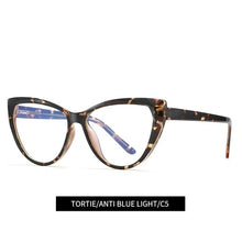 Load image into Gallery viewer, BEGREAT Frames TR Computer Eyeglasses Anti Blue Light Glasses Gaming Goggles Eyewear Women Eyeglasses  Cat Eye