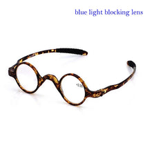Load image into Gallery viewer, BEGREAT Men Women Reading Glasses Ultralight Eyewear Round Small Frame Blue Light Blocking TR90 Eyeglasses очки для зрения
