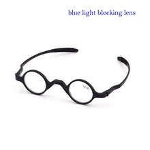 Load image into Gallery viewer, BEGREAT Men Women Reading Glasses Ultralight Eyewear Round Small Frame Blue Light Blocking TR90 Eyeglasses очки для зрения