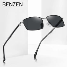 Load image into Gallery viewer, BENZEN Polarized Sunglasses for Men Driving Glasses Rectangular Vintage Sun Glasses For Male UV Protection 9752