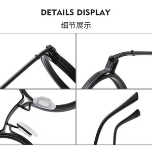 BETION Vintage Titanium Eyeglasses Frame Men Round Myopia Prescription Glasses  Women Retro Optical Glasses Frames Eyewear