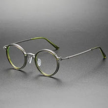 Load image into Gallery viewer, BETION Vintage Titanium Eyeglasses Frame Men Round Myopia Prescription Glasses  Women Retro Optical Glasses Frames Eyewear