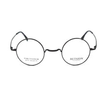 Load image into Gallery viewer, BETSION Titanium Glasses Vintage small Round 42 44mm Eyeglass Frames  Man Women John Lennon Myopia Eyewear Prescription Glasses