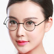 Load image into Gallery viewer, BETSION Titanium Glasses Vintage small Round 42 44mm Eyeglass Frames  Man Women John Lennon Myopia Eyewear Prescription Glasses