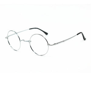 BETSION Titanium Glasses Vintage small Round 42 44mm Eyeglass Frames  Man Women John Lennon Myopia Eyewear Prescription Glasses