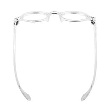 Load image into Gallery viewer, BETSION Vintage Round 42.70mm clear Transparent Eyeglass Frames Spectacles Full Rim Retro Glasses Eyewear Rx able