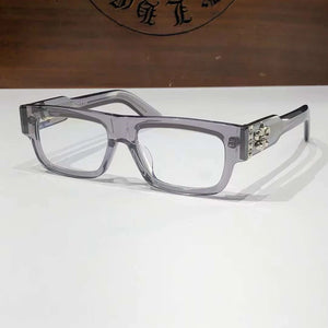 Basames Rectangle Acetate Glasses Frame for Men Women Large Wide Size Eyeglasses Myopia Prescription Spectacles Eyepieces CH8216