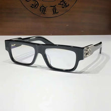 Load image into Gallery viewer, Basames Rectangle Acetate Glasses Frame for Men Women Large Wide Size Eyeglasses Myopia Prescription Spectacles Eyepieces CH8216
