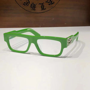 Basames Rectangle Acetate Glasses Frame for Men Women Large Wide Size Eyeglasses Myopia Prescription Spectacles Eyepieces CH8216