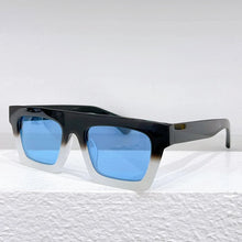 Load image into Gallery viewer, Belgium Brand Mille83 Square Thick Acetate Sunglasses Designer   Eyeglasses Unisex Glasses with Fresh Color