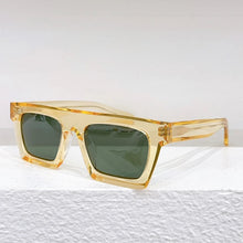 Load image into Gallery viewer, Belgium Brand Mille83 Square Thick Acetate Sunglasses Designer   Eyeglasses Unisex Glasses with Fresh Color
