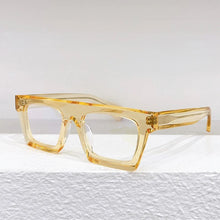 Load image into Gallery viewer, Belgium Brand Mille83 Square Thick Acetate Sunglasses Designer   Eyeglasses Unisex Glasses with Fresh Color
