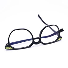 Load image into Gallery viewer, Belight Optical  Fancy Vintage Retro Acetate Irregular Square Shape Transparent Tea Design Spectacle Frame Precription Lens 248