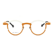 Load image into Gallery viewer, Belight Optical Italy Design Titanium Small Round Shape Prescription Vintage Retro Eyeglasses Spectacle Frame Eyewear 7747