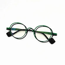 Load image into Gallery viewer, Belight Optical JAMES TAR*T Hollow-carved Eyewear Handmade Craft Titanium Prescription Vintage Eyeglasses Spectacle Frame 392