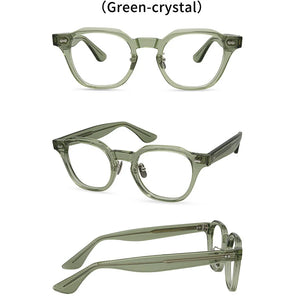Belight Optical JMM Classical Thick Acetate  Irregular Shape Glasses Frame Men Women Prescription Eyeglasses Retro Eyewear  9604