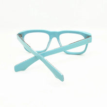 Load image into Gallery viewer, Belight Optical James Tar*t 8.0mm Baby Blue Acetate Big Square Shape Men Women Vintage Retro Wood Grain Spectacle Frame 498