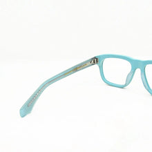 Load image into Gallery viewer, Belight Optical James Tar*t 8.0mm Baby Blue Acetate Big Square Shape Men Women Vintage Retro Wood Grain Spectacle Frame 498