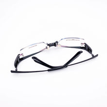 Load image into Gallery viewer, Belight Optical Japan Design Big Size Sports Titanium Half Rimless Frame Men Prescription Semi Eyeglasses Retro Eyewear MF1204