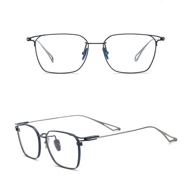 Belight Optical Japan Design Square Shape Full Rim Glasses Prescription Lens Eyeglasses Retro Frame Eyewear ACT-Seven