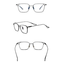 Load image into Gallery viewer, Belight Optical Japan Design Square Shape Full Rim Glasses Prescription Lens Eyeglasses Retro Frame Eyewear ACT-Seven