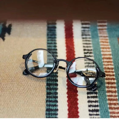 Belight Optical Japan Design Titanium Irregular Shape Glasses Frame Men Women Prescription Eyeglasses Retro Eyewear MM-0052