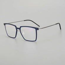 Load image into Gallery viewer, Belight Optical Men Screwless Ultra Light Classical Square Shape Vintage Retro Prescription Lens Eyeglasses Frame Eyewear