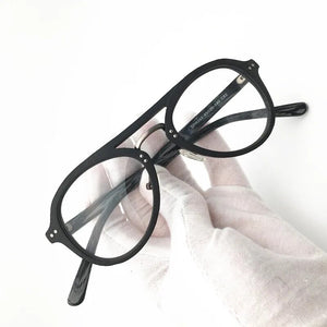 Belight Optical Men Wooden Pilot Shape Double Beam Classical Glasses Frames Designer Eyglasses Fashion Prescription Eyewear 093