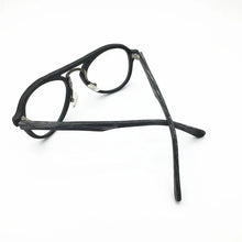 Load image into Gallery viewer, Belight Optical Men Wooden Pilot Shape Double Beam Classical Glasses Frames Designer Eyglasses Fashion Prescription Eyewear 093