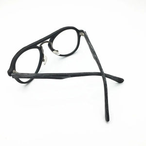 Belight Optical Men Wooden Pilot Shape Double Beam Classical Glasses Frames Designer Eyglasses Fashion Prescription Eyewear 093