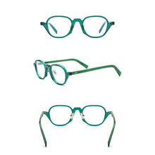 Load image into Gallery viewer, Belight Optical Women Men Acetate Square Shape Vintage Retro Design Spectacle Frame Eyeglasses Precription Lens 19201