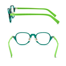 Load image into Gallery viewer, Belight Optical Women Men Acetate Square Shape Vintage Retro Design Spectacle Frame Eyeglasses Precription Lens 19201