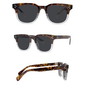 Belight Optical  Women Men Classical American Style UV400 Big Shape Vintage Retro Acetate Sunglasses with Case Oculos OV5236
