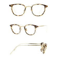 Load image into Gallery viewer, Belight Optical Women Men Japan Style Acetate with Titanium Retro Vintage Prescription Eyeglasses Spectacle Frame Eyewear 543