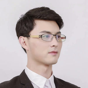 Berlin Screwless Design Titanium Eyeglasses For Men Prescription Optical Lenses Women Myopia Presbyopia Glasses Frames Gradinet