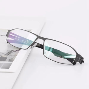 Berlin Screwless Design Titanium Eyeglasses For Men Prescription Optical Lenses Women Myopia Presbyopia Glasses Frames Gradinet