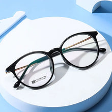 Load image into Gallery viewer, Beta Titanium Frame Glasses Unisex Full Rim Eye Glasses Round Spectacles    Eyewear