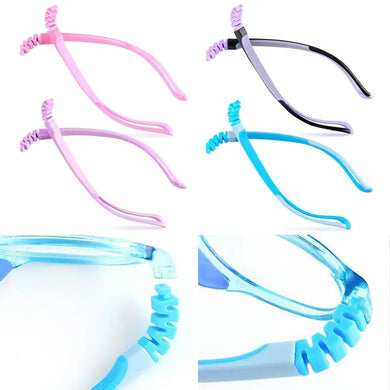 Bicolor Children Anti-Slip Replacement Leg Spectacle Frame Glasses Arm Eyewear Accessories