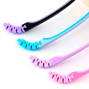 Bicolor Children Anti-Slip Replacement Leg Spectacle Frame Glasses Arm Eyewear Accessories