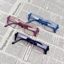 Load image into Gallery viewer, Bifocal Reading Glasses Presbyopic Glasses Far and Near Eyewear +1.0 To +4.0 Anti-blue Light Mens Glasses Transparent