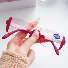 Load image into Gallery viewer, Bifocal Reading Glasses Presbyopic Glasses Far and Near Eyewear +1.0 To +4.0 Anti-blue Light Mens Glasses Transparent