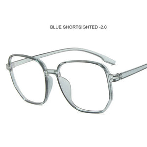 Big Frame Square Anti-blue Light Glasses Frame Oversized Optical Glasses Computer Eyewear Frame For Women&Men Square Eyeglasses