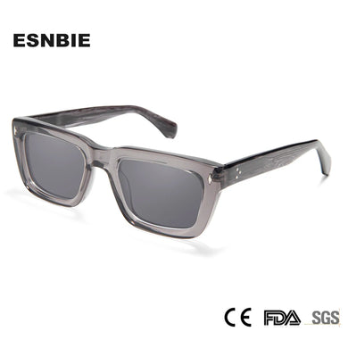 Big Rectangle Sunglasses Men Jacques   Brand Designer Square Punk Sun Glasses Sunnies Trendy Thick Glasses Uv400 Shades