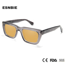 Load image into Gallery viewer, Big Rectangle Sunglasses Men Jacques   Brand Designer Square Punk Sun Glasses Sunnies Trendy Thick Glasses Uv400 Shades