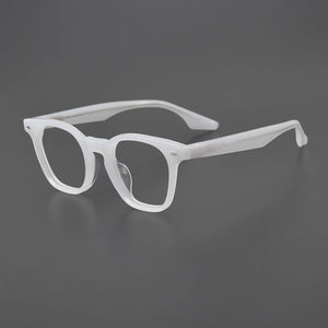 Big-faced Men's Glasses Frame Handmade Japanese Plate Box Women's Glasses Frame Tortoise Shell Retro Style with Myopia.