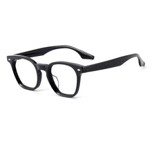 Carica l&#39;immagine nel visualizzatore di Gallery, Big-faced Men&#39;s Glasses Frame Handmade Japanese Plate Box Women&#39;s Glasses Frame Tortoise Shell Retro Style with Myopia.